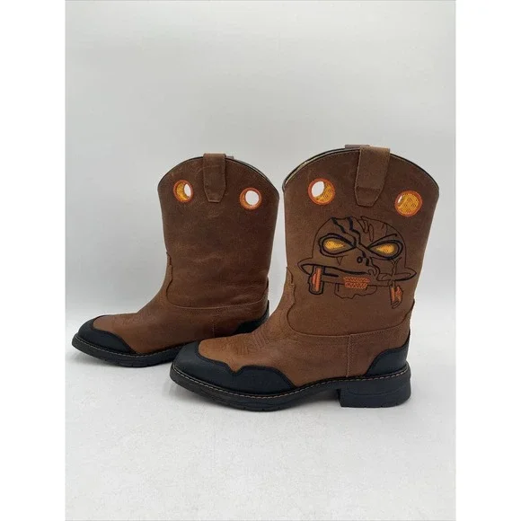 Cowboy Boots Cody James Skull Work Boots Cody James Boys' Skull
